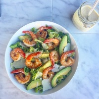 Jalapeño Shrimp Caesar Salad